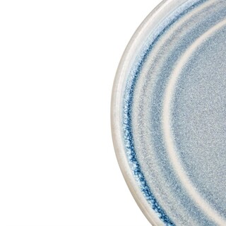 photo 5 assiette plate bleu cristallin olympia cavolo 18 cm