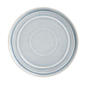Photo 1 matériel référence FB568: Assiette plate bleu cristallin Olympia Cavolo 22 cm
