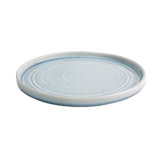 photo 3 assiette plate bleu cristallin olympia cavolo 270mm (lot de 4)