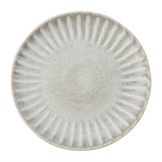 photo 1 assiettes plates olympia corallite grises 280 mm (lot de 6)