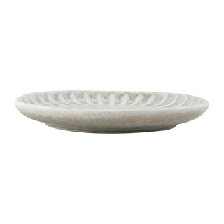 photo 9 assiettes plates olympia corallite grises 205 mm (lot de 6)