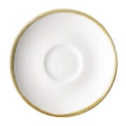 Photo 1 matériel référence FB989: Soucoupes couleur craie pour tasses à espresso olympia kiln 140mm (lot de 6)
