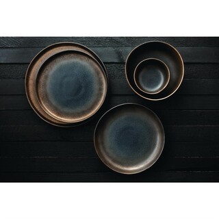 photo 3 bols profonds olympia ochre 170x70mm 900ml (lot de 6)