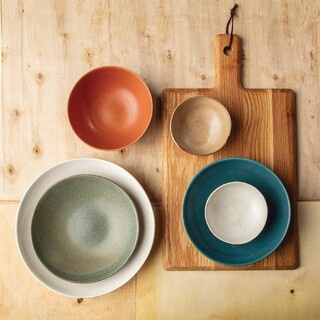 photo 2 plats creux verts olympia build a bowl 190(ø) x 45(h)mm (lot de 6)