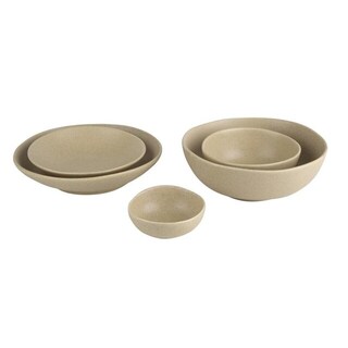 photo 3 plats creux terre olympia build a bowl 250(ø) x 45(h)mm (lot de 4)