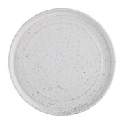 Photo 1 matériel référence FD903: Assiettes plates rondes olympia cavolo blanc moucheté 220mm lot de 6