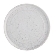 Photo 1 matériel référence FD903: Assiettes plates rondes Olympia Cavolo blanc moucheté 220mm (lot de 6)