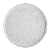 Photo 1 matériel référence FD904: Assiettes plates rondes olympia cavolo blanc moucheté 270mm lot de 6