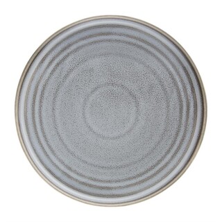 photo 2 assiettes plates rondes olympia cavolo anthracite 270mm (lot de 4)