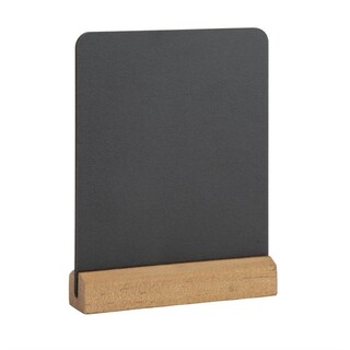 photo 2 mini ardoises de table élégantes olympia 100h x 80lmm lot de 4