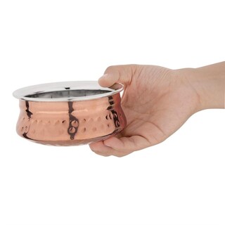 photo 4 petit plat en cuivre handi olympia110mm