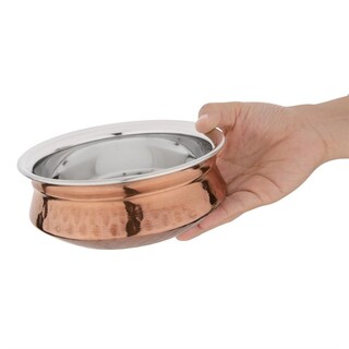 photo 4 plat en cuivre handi olympia150mm