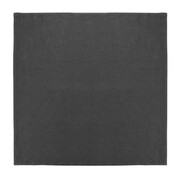 Photo 1 matériel référence FW697: Serviettes de table en lin olympia noires 400x400mm lot de 12