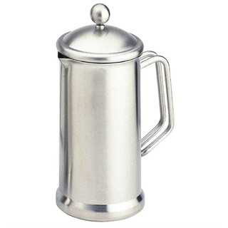 photo 1 cafetière à piston en inox satiné olympia 8 tasses