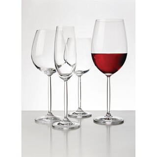 photo 2 verres à vin en cristal modale olympia 520ml - lot de 6