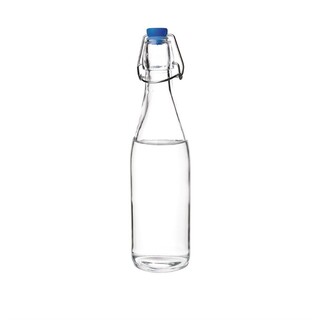 photo 4 bouteilles d'eau en verre olympia 0,5l - lot de 6