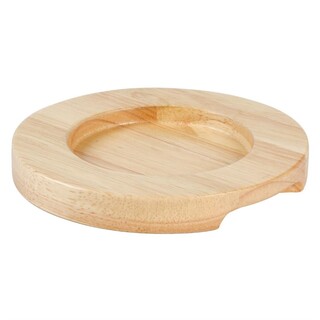 photo 2 support en bois clair pour mini cocotte y259 et mini poêle gj553 olympia