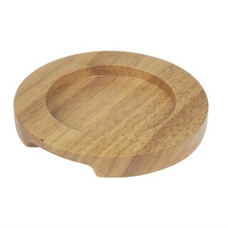 photo 1 support en bois clair pour mini cocotte y259 et mini poêle gj553 olympia