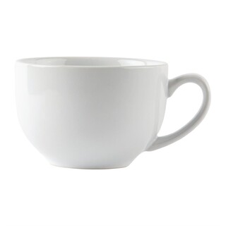 photo 2 tasses à cappuccino olympia café blanches 340 ml (lot de 12)