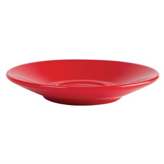 photo 6 soucoupe pour tasse espresso olympia rouge