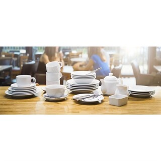 photo 2 tasses mugs à café latte olympia athena 285ml (lot de 12)
