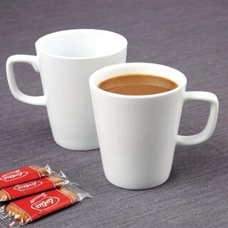 photo 7 tasses mugs à café latte olympia athena 285ml (lot de 12)