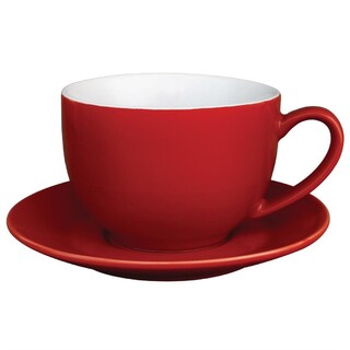 photo 5 soucoupe pour tasses 228ml et 340ml olympia rouge