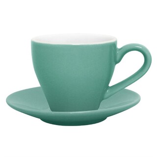 photo 2 tasses à espresso olympia café vertes 100ml