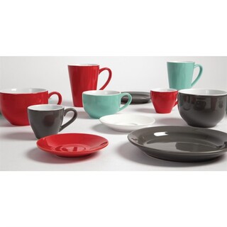 photo 2 tasse à café olympia verte 228ml (lot de 12)