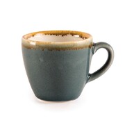 Photo 1 matériel référence GP344: Tasse à espresso couleur océan Olympia Kiln 85ml (Lot de 6)