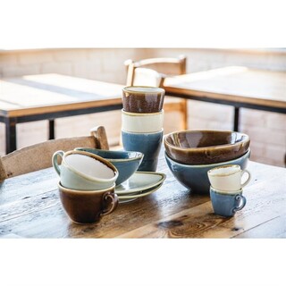 photo 8 tasse couleur océan olympia kiln 230ml (lot de 6)