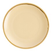 Photo 1 matériel référence GP462: Assiette plate ronde couleur sable Olympia Kiln 280mm