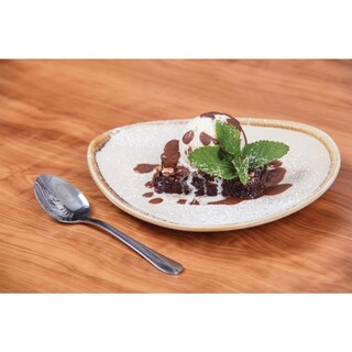 photo 3 assiette triangulaire couleur mousse olympia kiln 165mm (lot de 6)