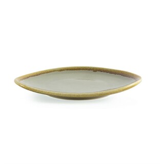 photo 4 assiette triangulaire couleur mousse olympia kiln 165mm (lot de 6)