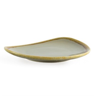 photo 5 assiette triangulaire couleur mousse olympia kiln 165mm (lot de 6)