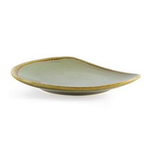 photo 4 assiette triangulaire couleur mousse olympia kiln 230mm (lot de 6)