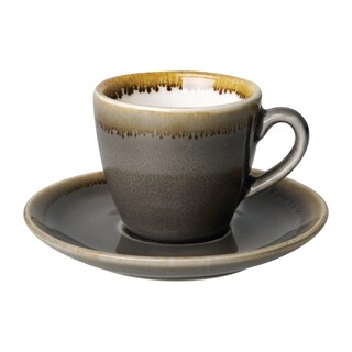 photo 2 soucoupe espresso olympia kiln grise 115mm