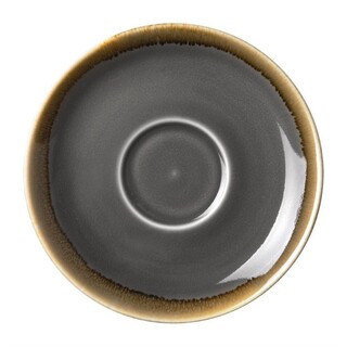 photo 2 soucoupe espresso olympia kiln grise 140mm (lot de 6)
