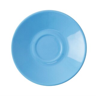 photo 1 soucoupes à espresso olympia café bleues 117mm (lot de 12)
