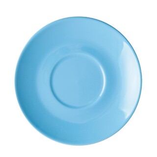 photo 1 soucoupes olympia café bleues 158mm (lot de 12)