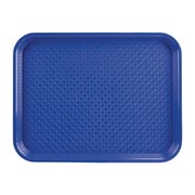 Photo 1 matériel référence P512: Plateau self-service olympia kristallon bleu 450 x 350mm