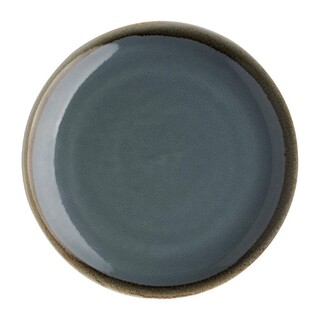 photo 1 assiette plate ronde couleur océan kiln olympia 230mm lot de 6