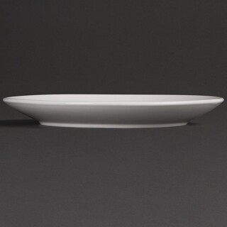 photo 5 assiettes plates rondes olympia 230mm (lot de 12)