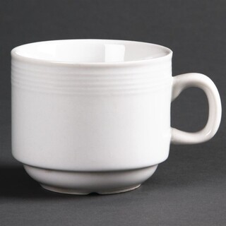 photo 1 tasse à thé empilable linear 20cl olympia (lot de 12)