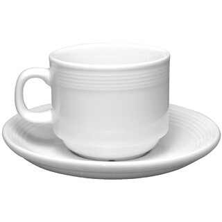 photo 5 soucoupe pour tasse à thé empilable linear 20cl olympia
