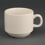 Photo 1 matériel référence U106: Tasse à thé empilable Ivory Olympia 206ml (Lot de 12)