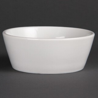 photo 1 bols évasés blancs olympia 120mm (lot de 12)