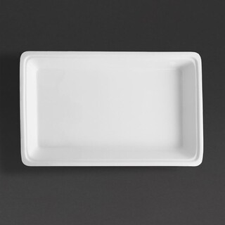 photo 4 plat en porcelaine gn 1/1 65mm olympia