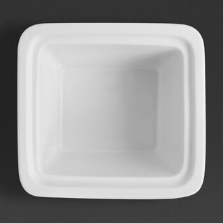 photo 4 plat en porcelaine gn 1/6 100mm olympia