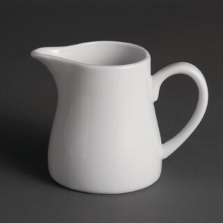 photo 1 pots à lait blancs olympia 305ml (lot de 6)